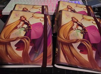 Album with Lorcana cards
