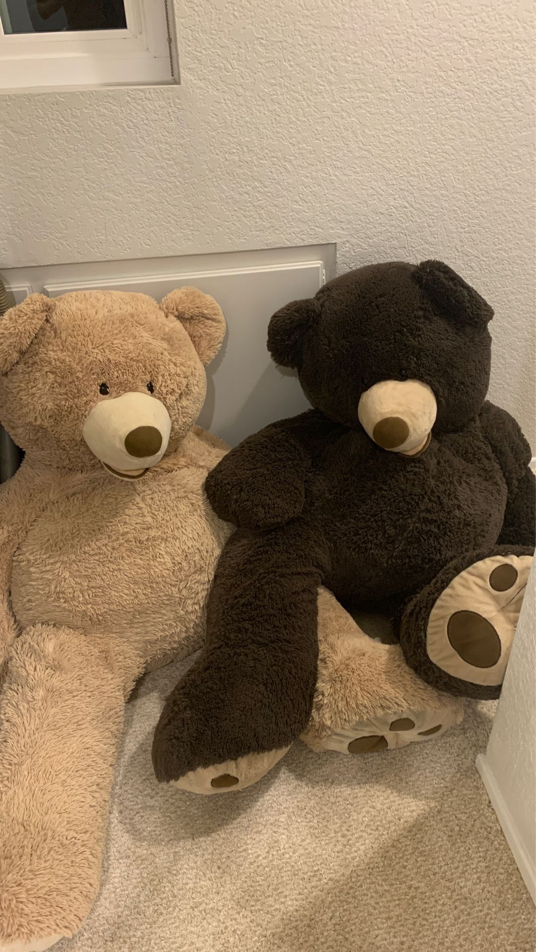 Life size stuffed teddy bears
