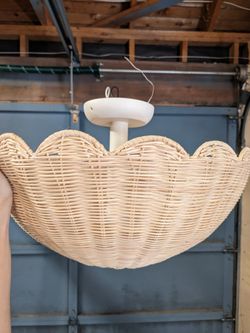 West Elm Ratan Bubble Light