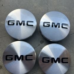 4x 83mm Chrome Polished Wheel Rim Center Hub Caps for GMC Sierra Yukon Denali