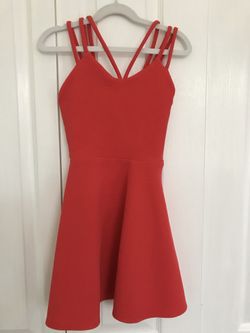 Red dress from Bloomingdales, 8