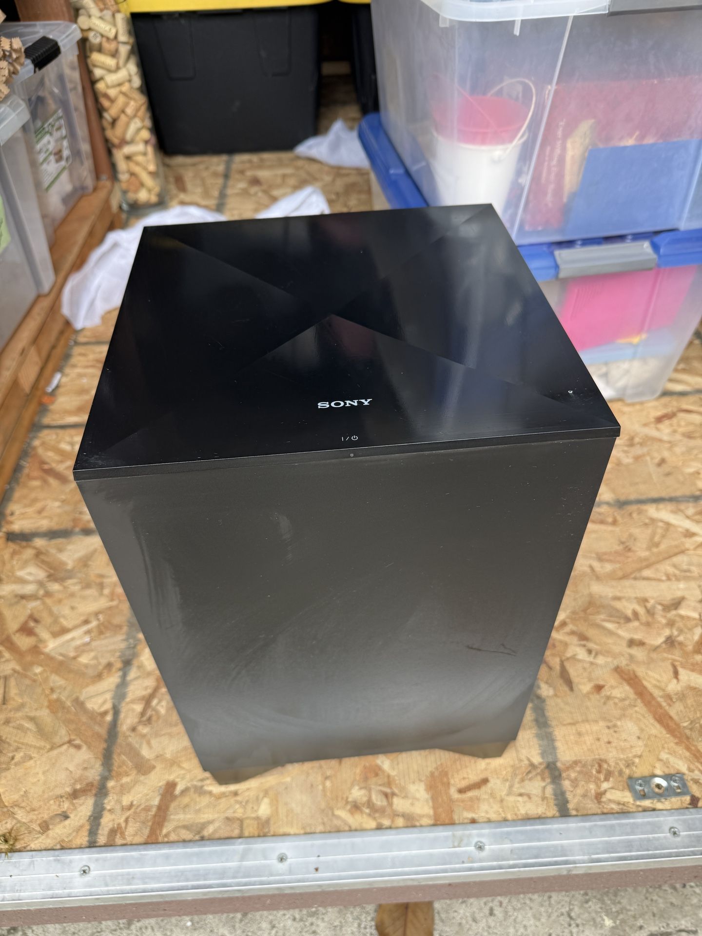 Sound Bar And Subwoofer 