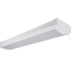 Commercial Electric 1-Pack 24 in. 2,000 Lumens Integrated LED White Wraparound