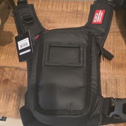 West Slope Pro-180 Slim Black Chest Pack for Outdoor Adventure and Action Cam