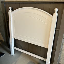 Twin Bed-frame With Headboard 