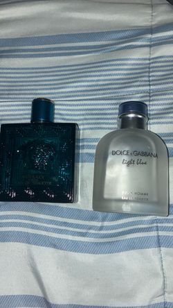 Versace’s Eros eau de toilette,dolce gabbana,light blue