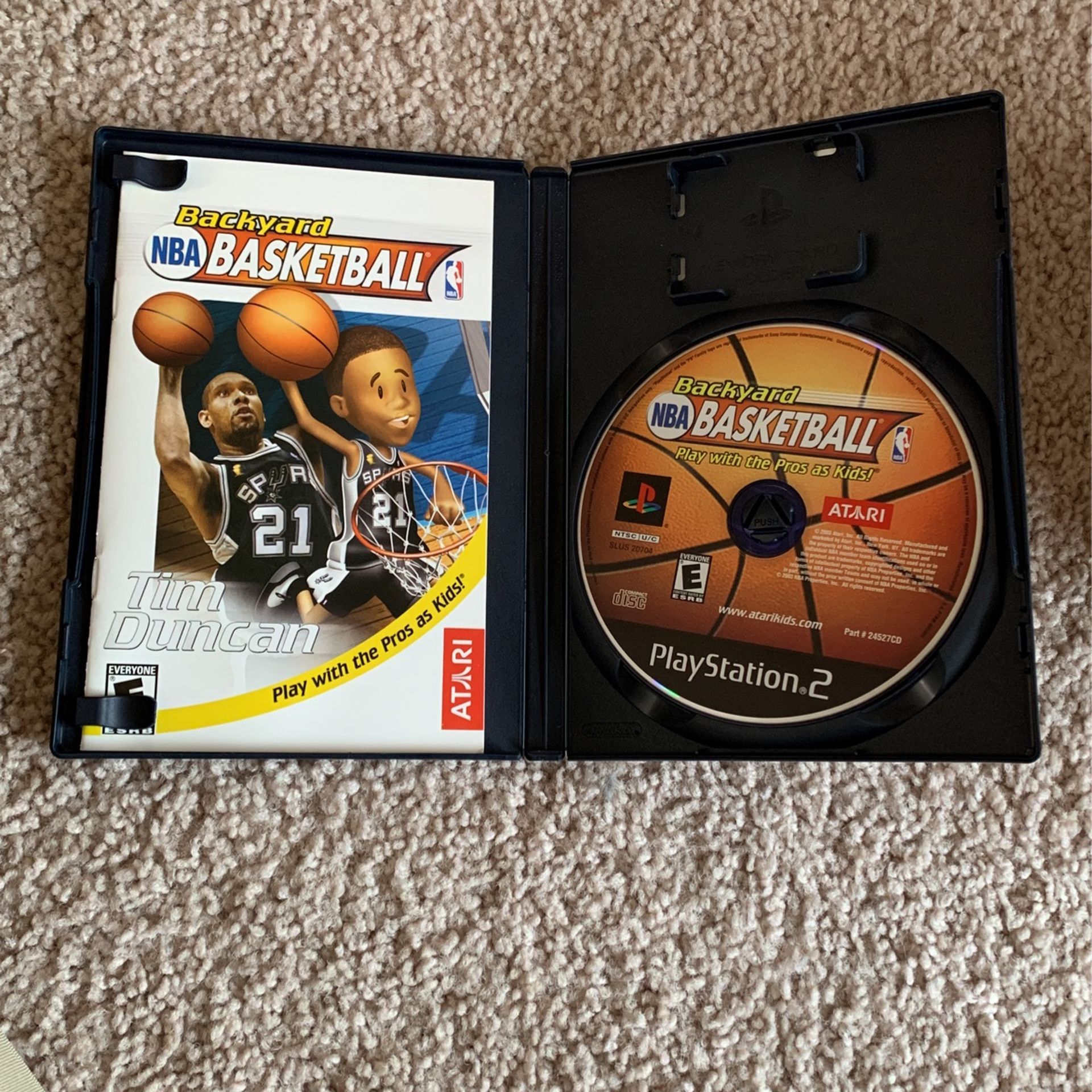 NBA Backyard Basketball (PS2) W/ Manual