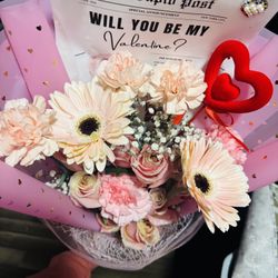 Small Pink Bouquet 🎀🌷