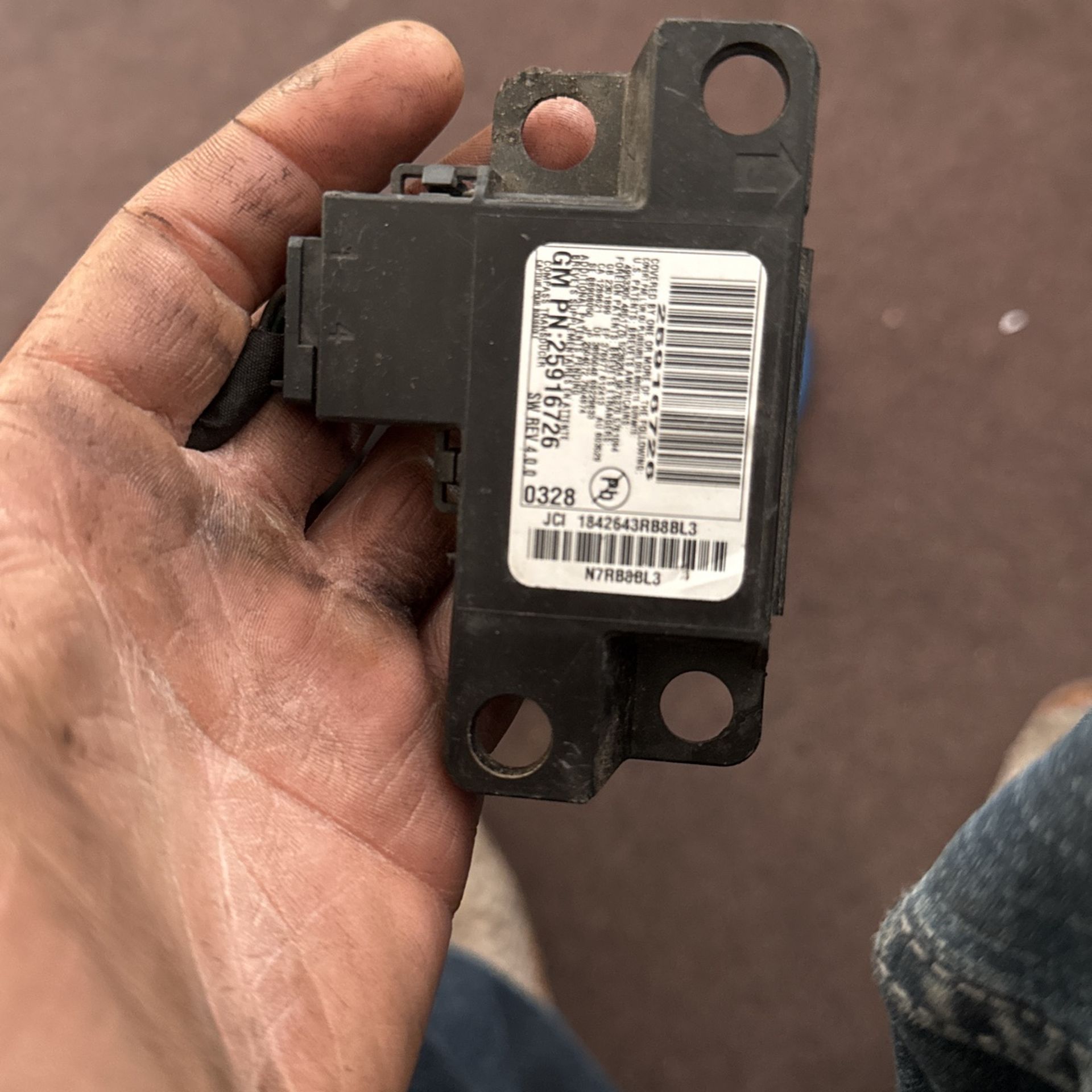 Electronic Compass Control 07-14 GM Vehicles