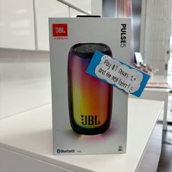 JBL Pulse 5 Bluetooth Speaker New - Payments Available - Pay $1 Down To take It home
