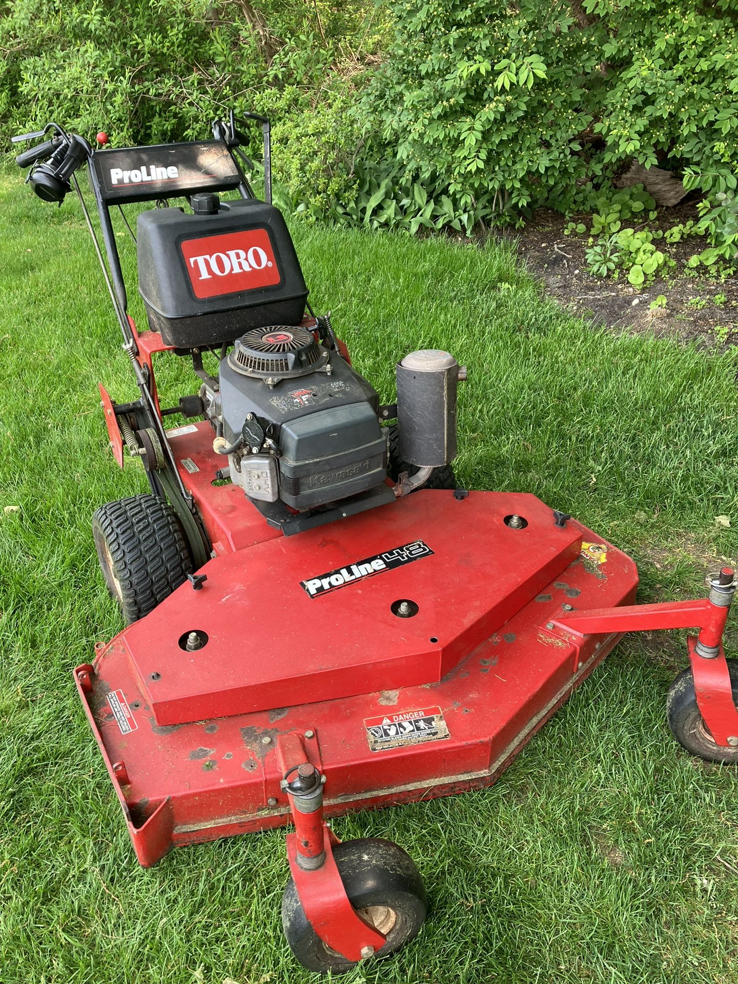 Toro 48 walk online behind