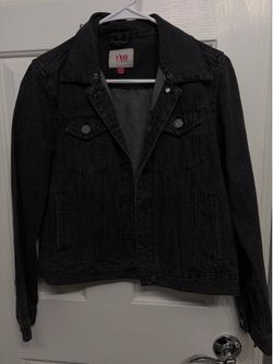 black jean jacket women