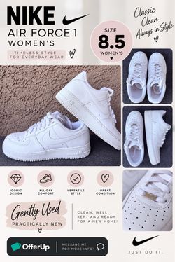 Nike Air Force 1 Women's Sneakers Size 8.5
