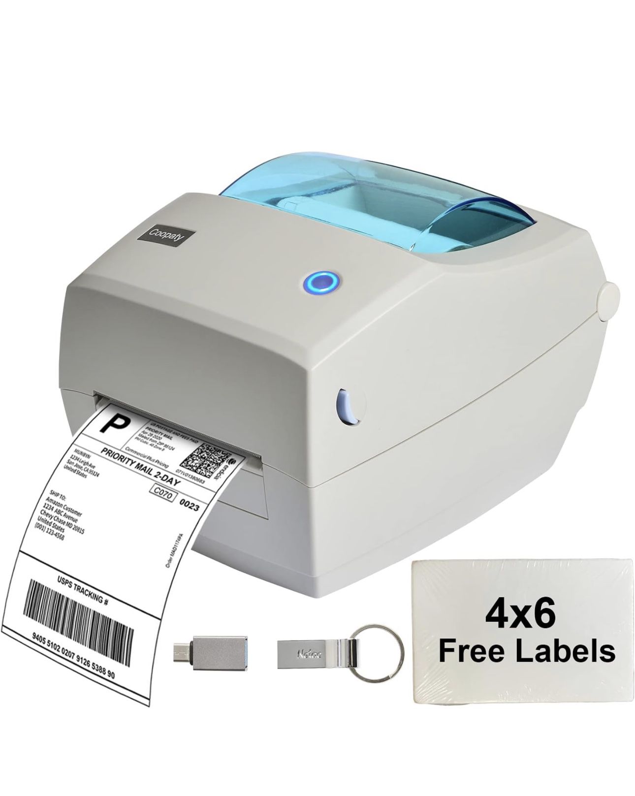 Coopaty Label Printer 