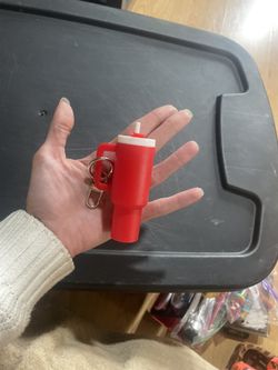 Tumbler Chapstick Keychain