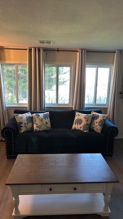 Large Sofa with Nailhead Trim