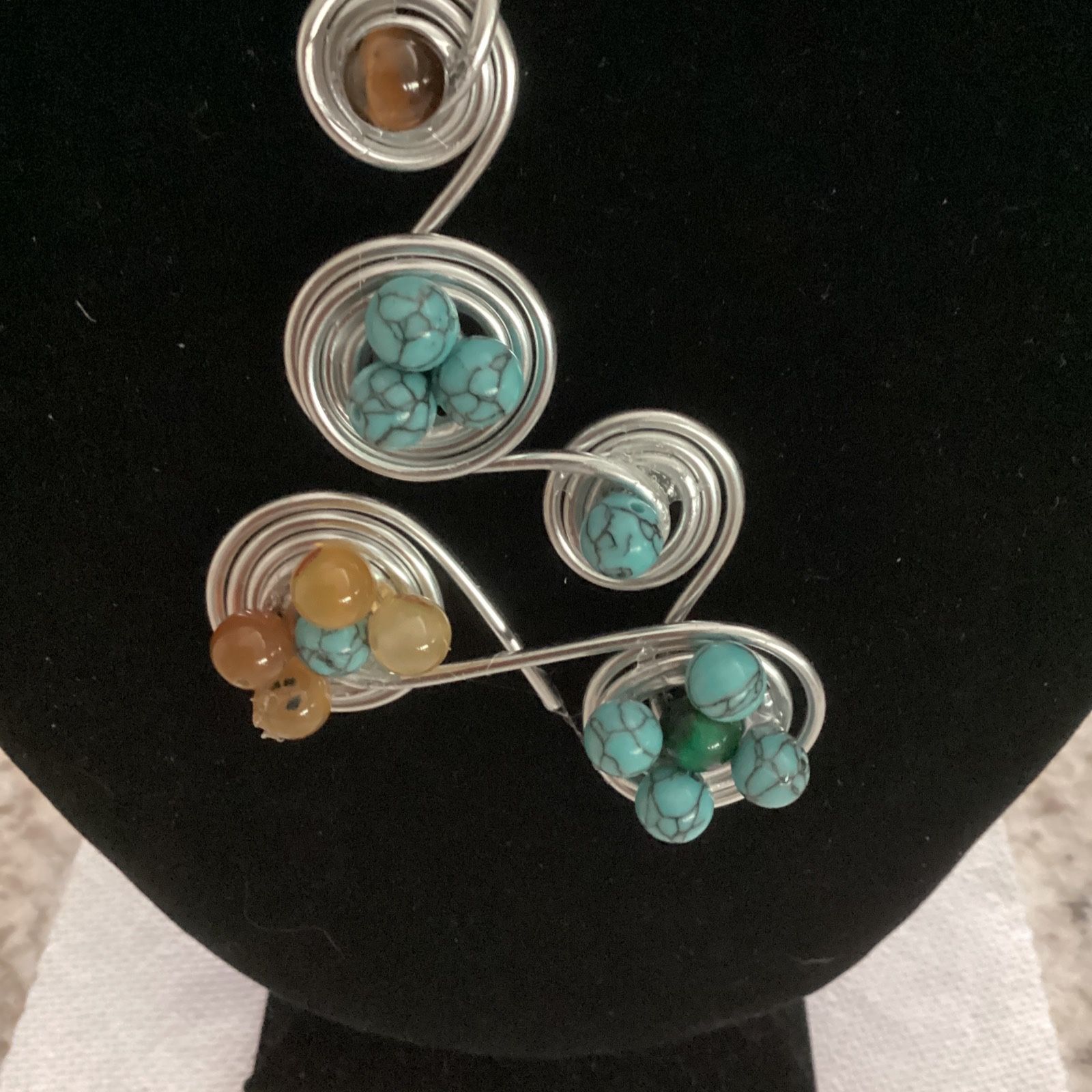 Beads Necklace All Hand Made.