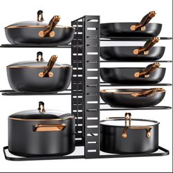 8-Tier Pot And Pan Organizer