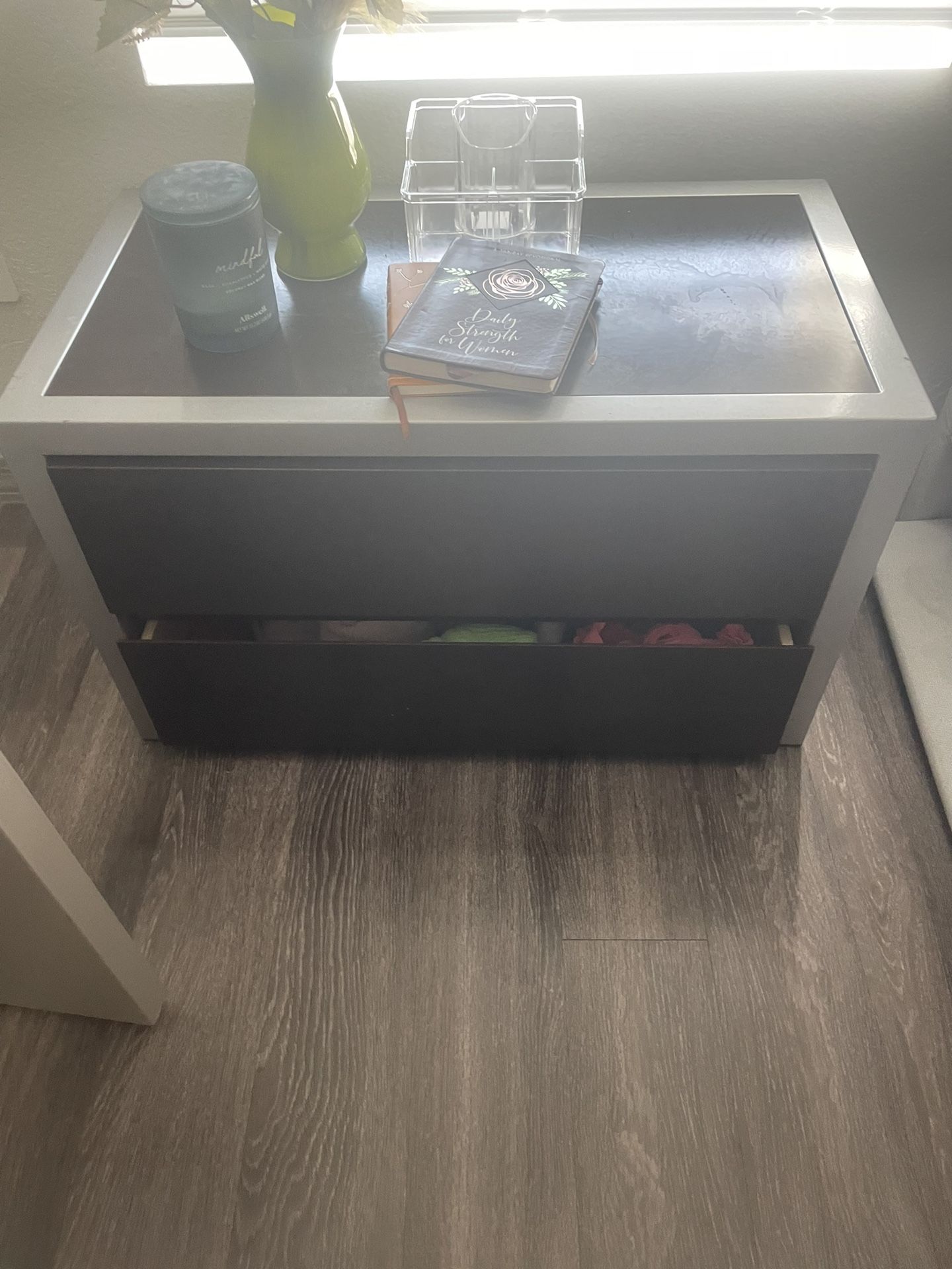 Brown Bedside Dresser