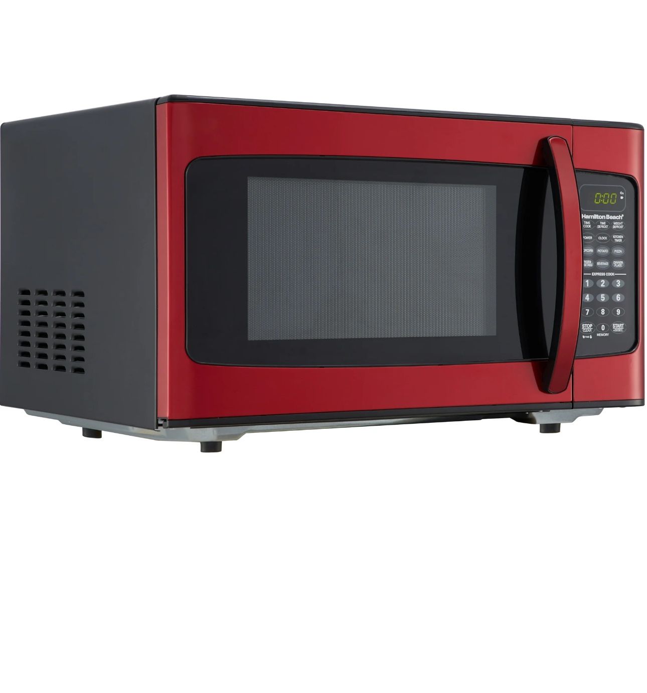Hamilton Beach 1.1 Cu. ft. Red Microwave