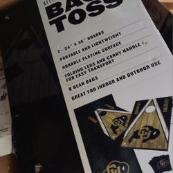 Colorado Buffaloes themed Bag Toss (Cornhole) game set $40