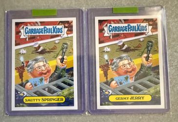 2016 GPK garbage pail kids syndicated TV series 2 Jerry Springer. Germy, Smutty