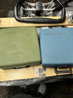 Vintage Black & Decker Tool Set – Drill Kit + Jig Saw in Cases