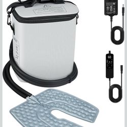 Ice Machine for Knee After Surgery – 19 QT (18L) Cold Therapy System with Timer, 5 Speeds