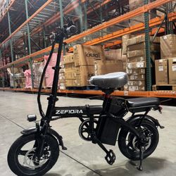 Folding electric bicycle