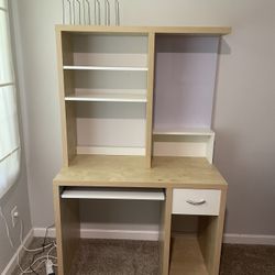 Office Desk With Shelves