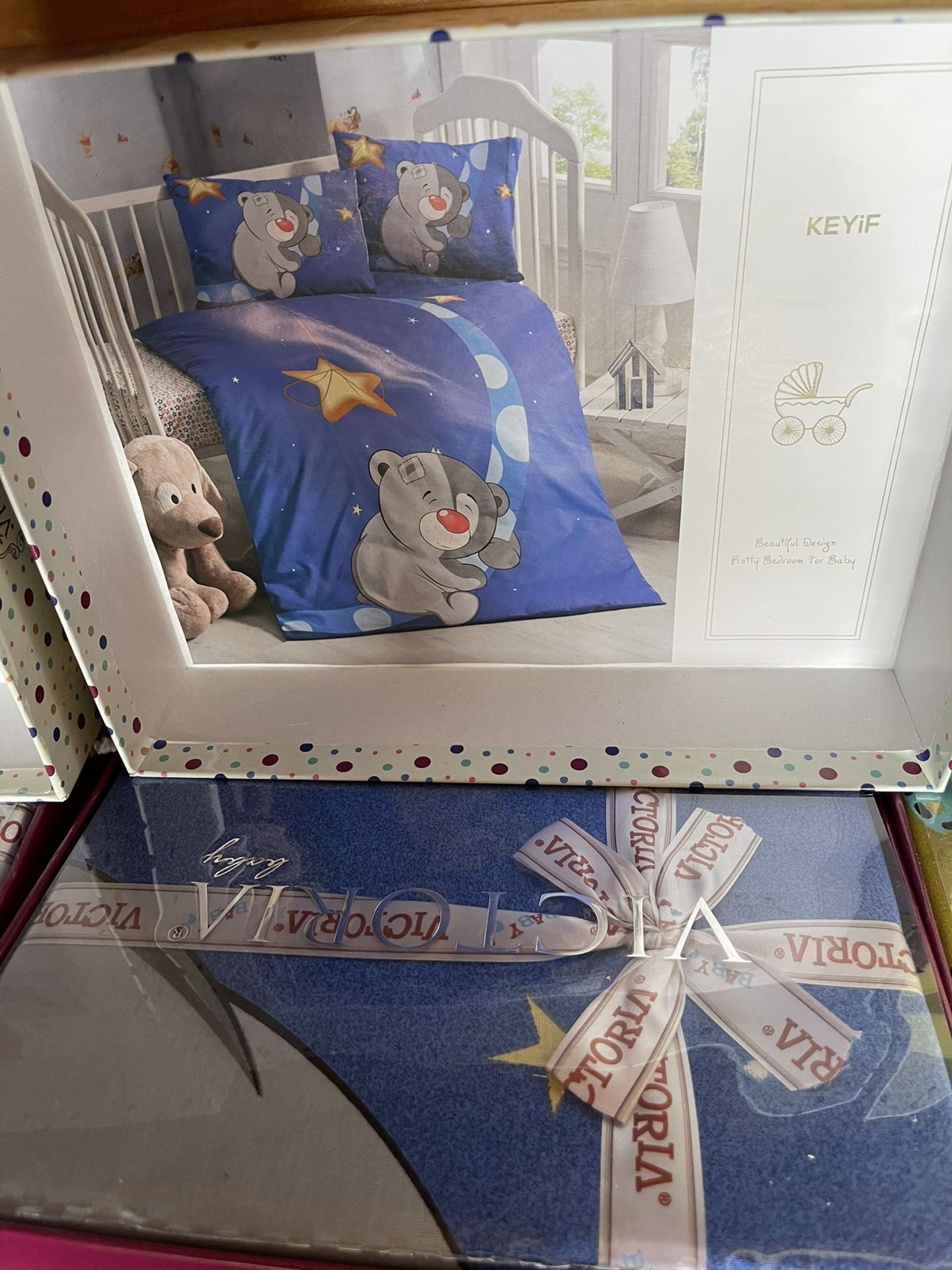 Crib Bedding Set! 100% Cotton! $40