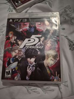 Persona 5 for the Playstation 3