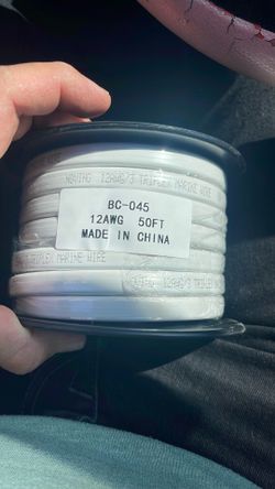 12 Awg Gauge 12/awg/3 Triplex Marine Wire