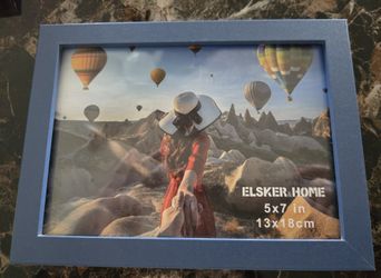 5 X 7 Blue Picture Frames