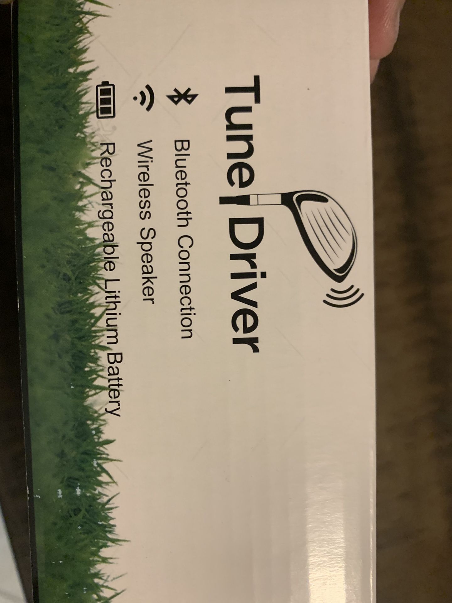 Tune Driver Golf Club Bluetooth Speaker brand new in box