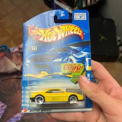Mattel Wheels Yellow Hotwheel