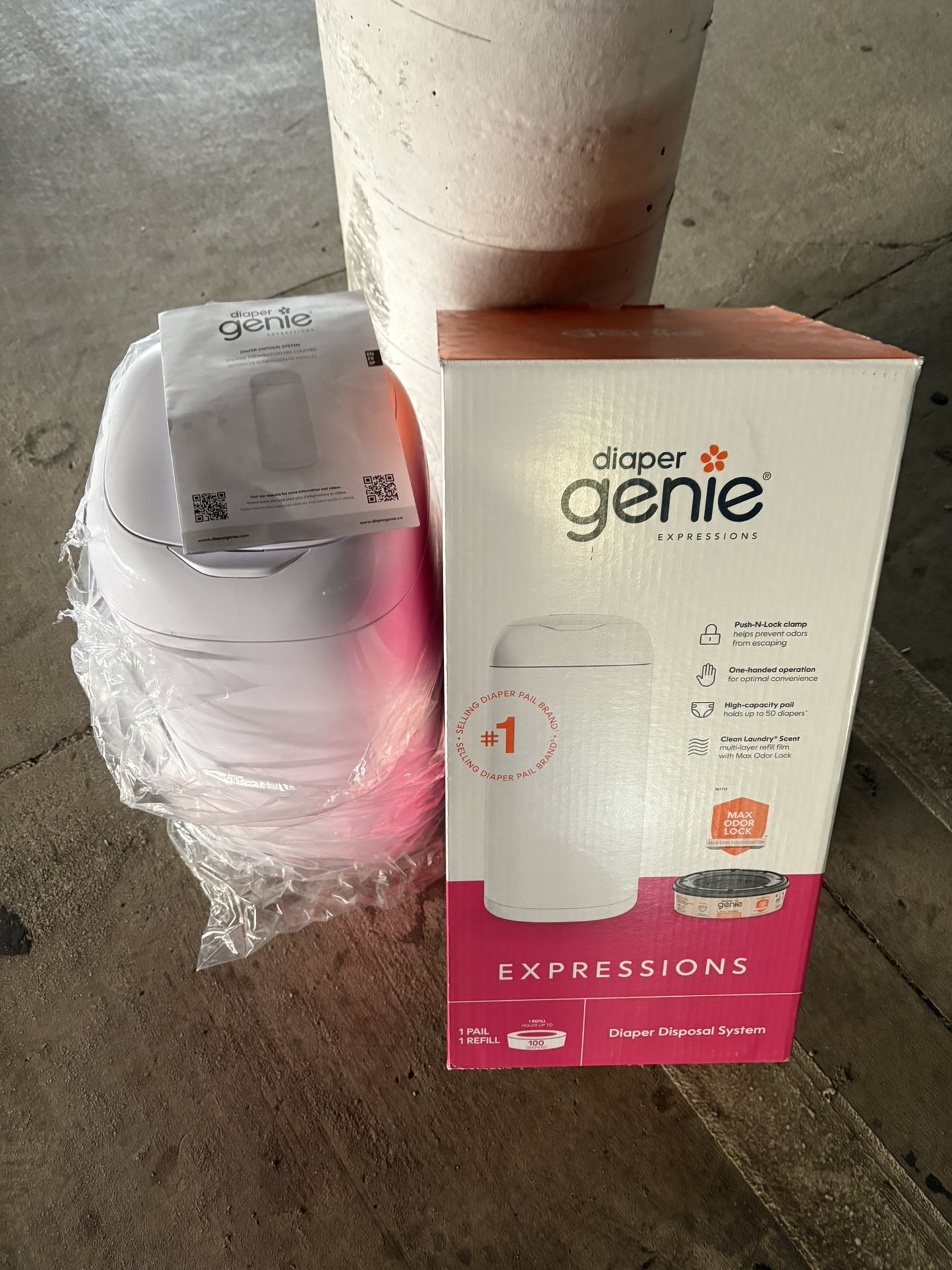 Diaper Genie Expression Diaper Trash Can