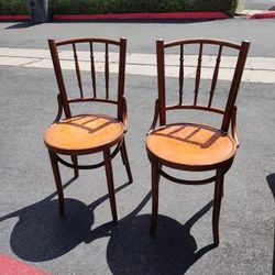 Antique Wooden Chairs 