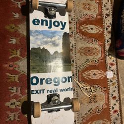 Enjoy Skateboard w/ free deck