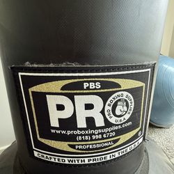 Pro Boxing Punching Bag - Used Good Condition