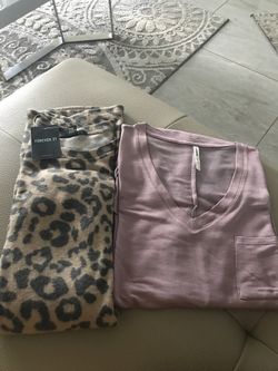 Long Sleeve Pajamas Dresses Junior Large for $20