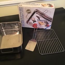 3 Piece Lasagne/Roasting Pan Set