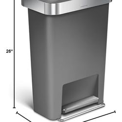 Simplehuman trash can