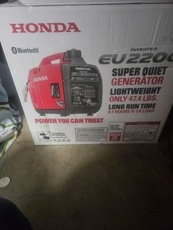 HONDA GENERATOR NUEVO 2200 WATTS