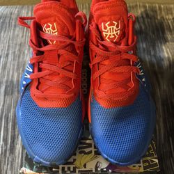 Adidas Basketball D.O.N. Issue #1 Spider-Man Size 8 Shoes