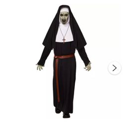 The Nun Costume Adult One Size The Conjuring Horror Movie Spirit Halloween NEW