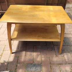 Vintage MCM Heywood Wakefield Side Table