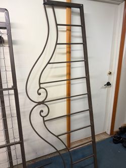 Metal Iron Twin Daybed and Trundle Bed