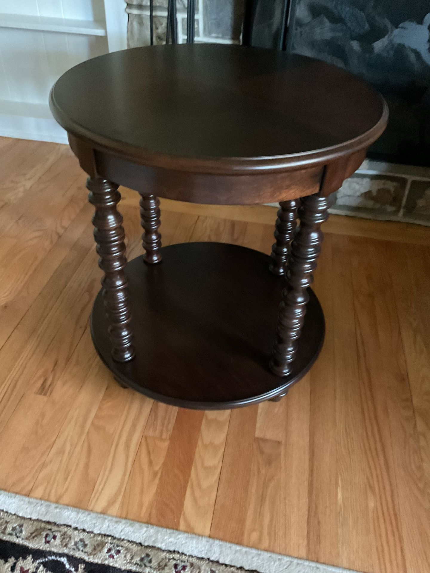 End Tables Solid Wood Excellent Condition
