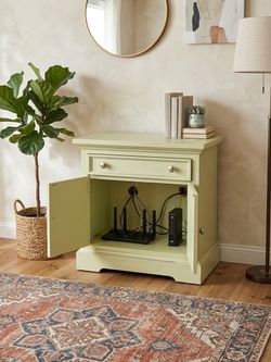 🏷️ Sage Green Accent Cabinet / Media Console